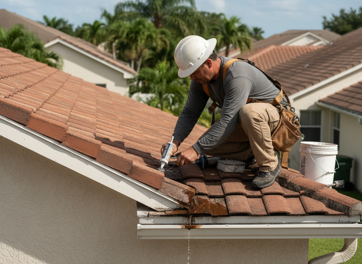 Leaky Roof Fix in Tamarac, FL