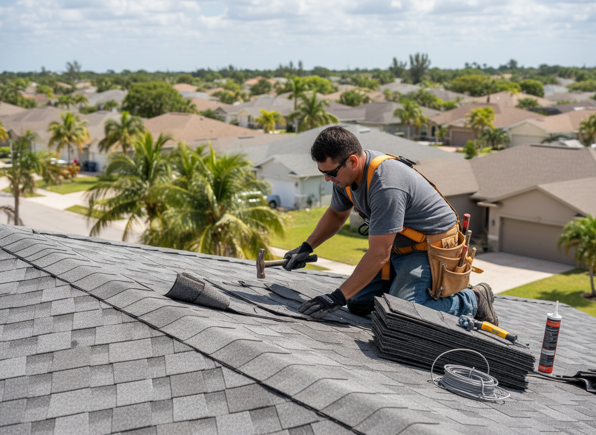 Shingle Roof Repair in Tamarac, FL