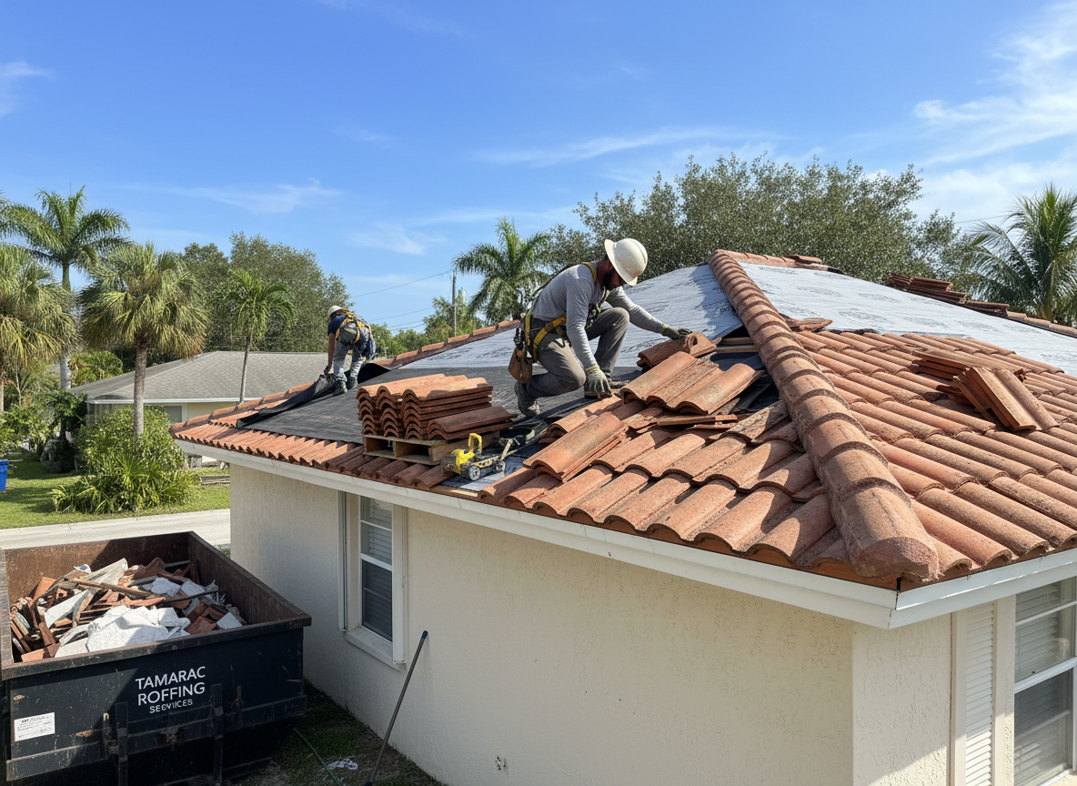 Tile Roof Replacement in Tamarac, FL